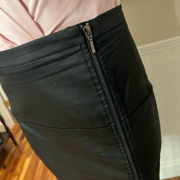 FC Jeans Gazelle Front zip pencil black size 8 skirt - Picture 3 of 10